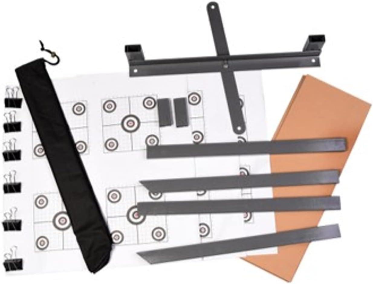 image:imageBirchwood Casey 24 Steel Target Stand Kit for Shooting Durable PowderCoated Metal Folding Target Stand 2 Uprights Cardboard Clips Paper Targets amp Carry Bag