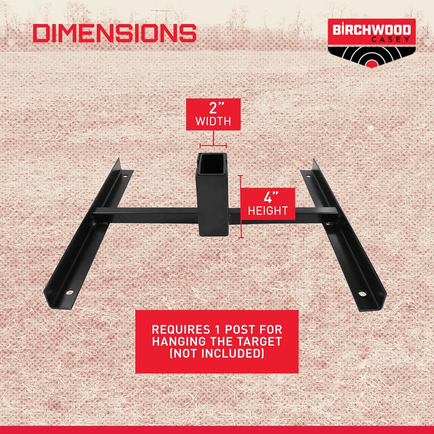 image:imageBirchwood Casey 2x4 Nested Steel Shooting Target Stand for Hanging Gong TargetsSPORTINGGOODS