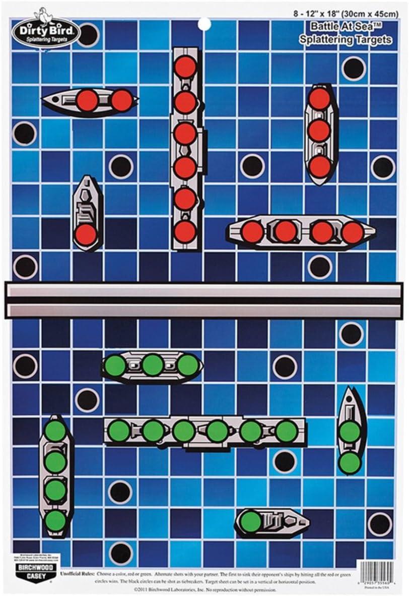 image:imageBirchwood Casey Pregame 12 x 18 Paper Shooting TargetsBattle at Sea