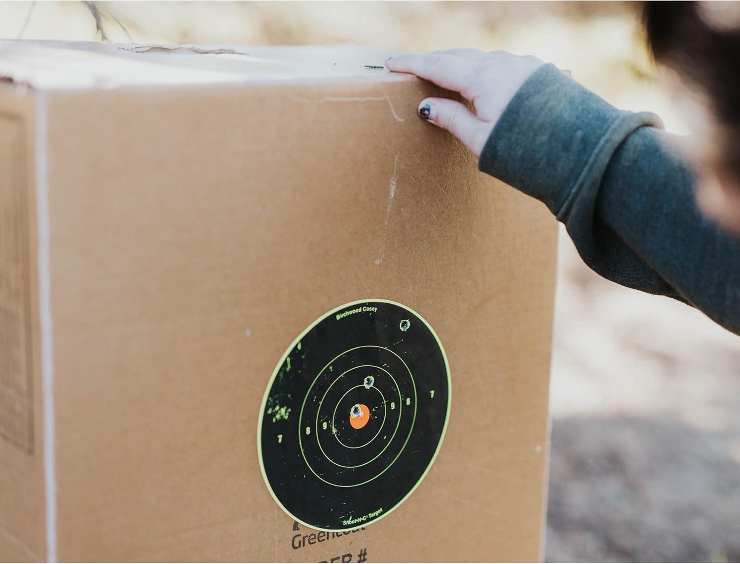 image:imageBirchwood Casey ShootNC 6 Bullseye Paper Shooting TargetBullseye