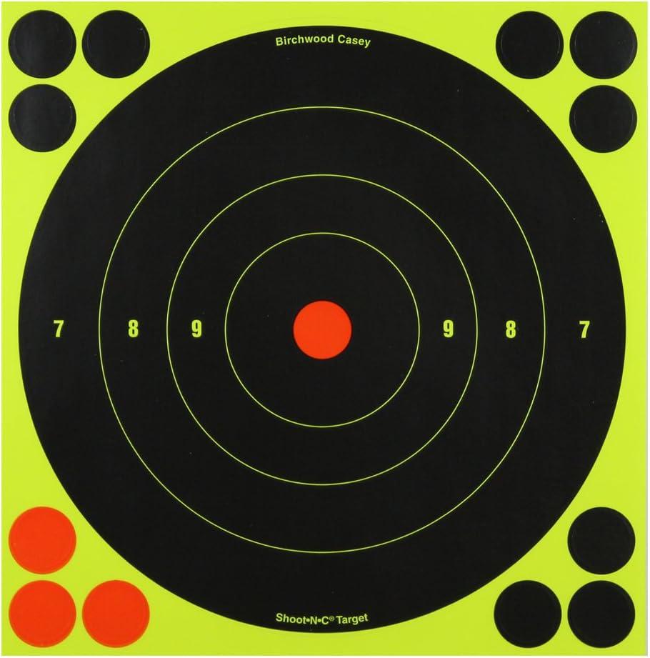 image:imageBirchwood Casey ShootNC 8 Bullseye Paper Shooting TargetBullseye