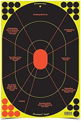 image:imageBirchwood Casey ShootNC Hangun Training Target100 Count