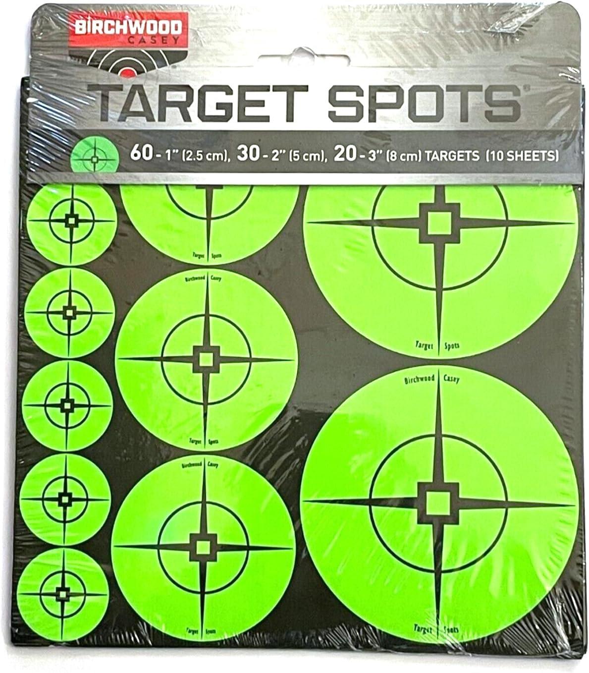 image:imageBirchwood Casey Target Spots Assorted Sizes to Extend Shooting Target UsageGreen