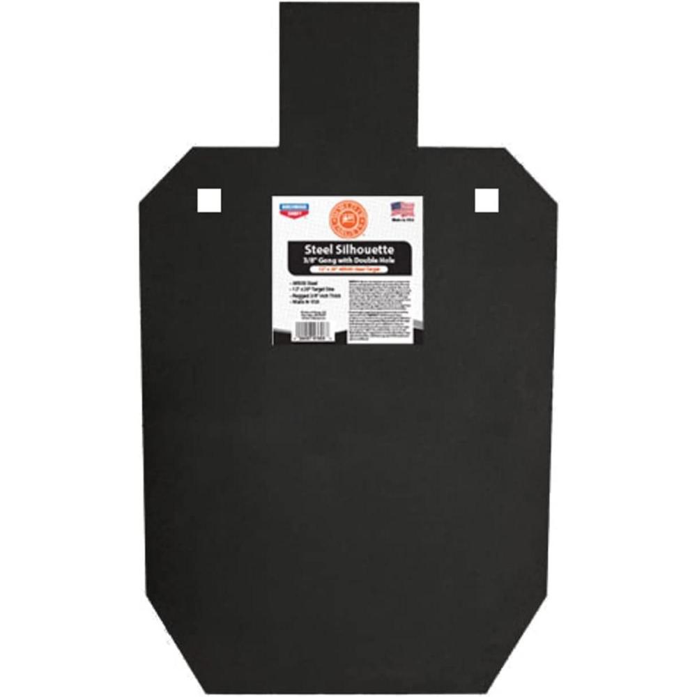 image:imageBIRCHWOOD CASEY World of Targets Steel Durable Versatile 38 Thick 12 x 20 Silhouette Shooting Target