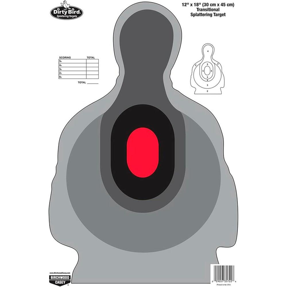 image:imageBirchwood Casey 12 x 18 Transtional Target100 Count