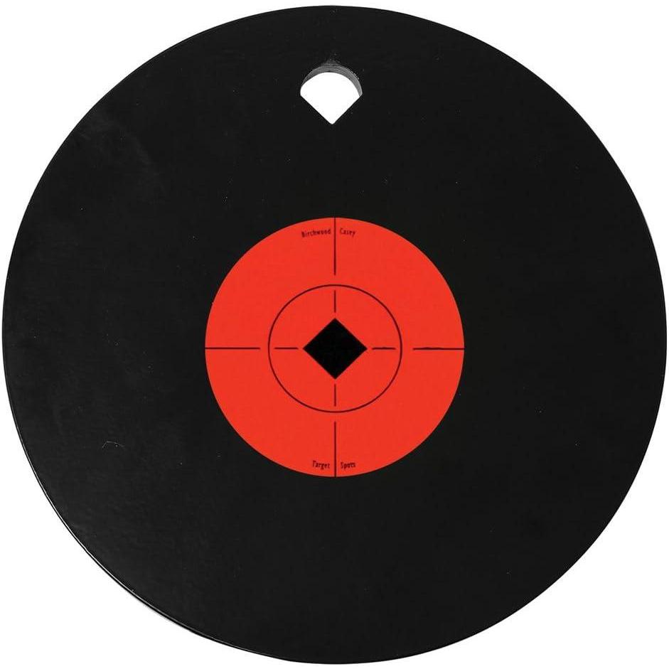 image:imageBirchwood Casey AR500 Steel Single Hole Gong 38 Thick Metal Shooting Target8