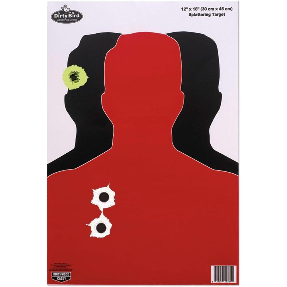 image:imageBirchwood Casey Dirty Bird 12 x 18 Paper Silhouette Shooting Targets12x18 Host 100pk