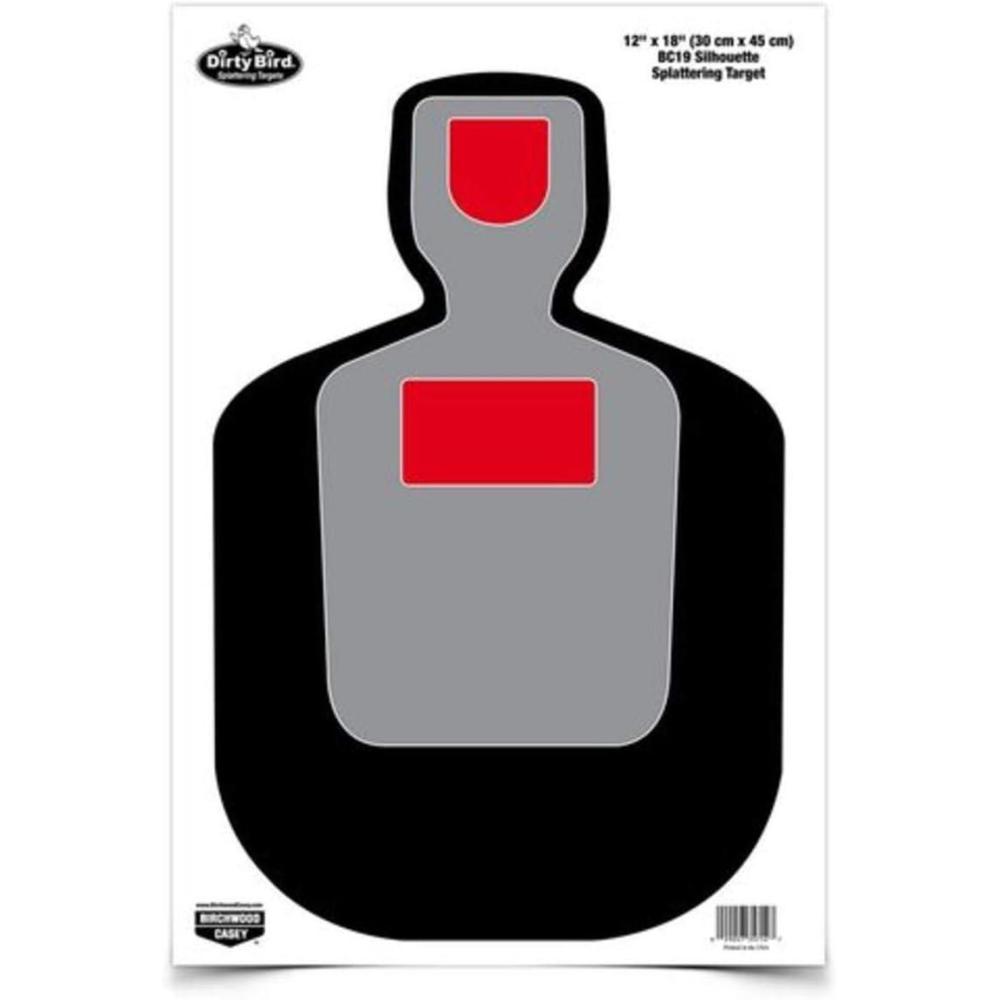 image:imageBirchwood Casey Dirty Bird 12 x 18 Silhouette Paper Shooting TargetsBC19 Silhouette