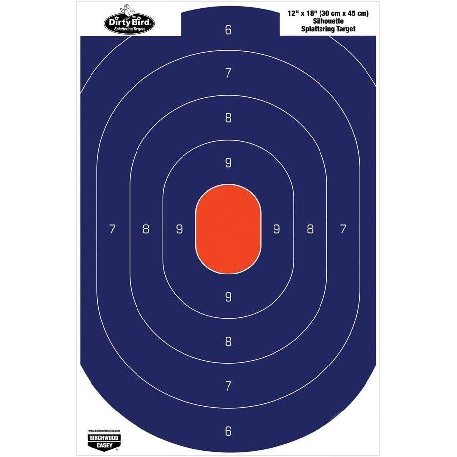 image:imageBirchwood Casey NonAdhesive Dirty Bird 12x18 Splattering Targets Practice Shooting for Indoor and Outdoor Use12x18