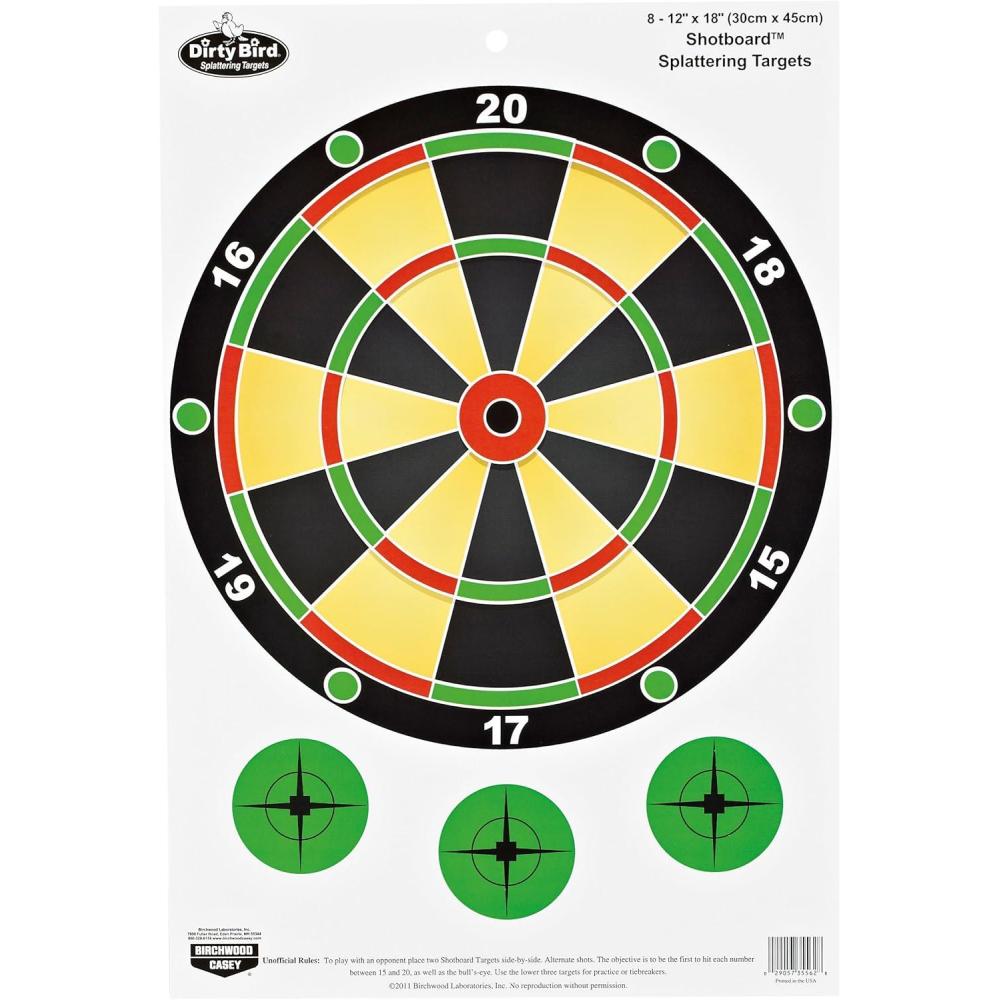 image:imageBirchwood Casey Pregame 12 x 18 Paper Shooting TargetsShotboard