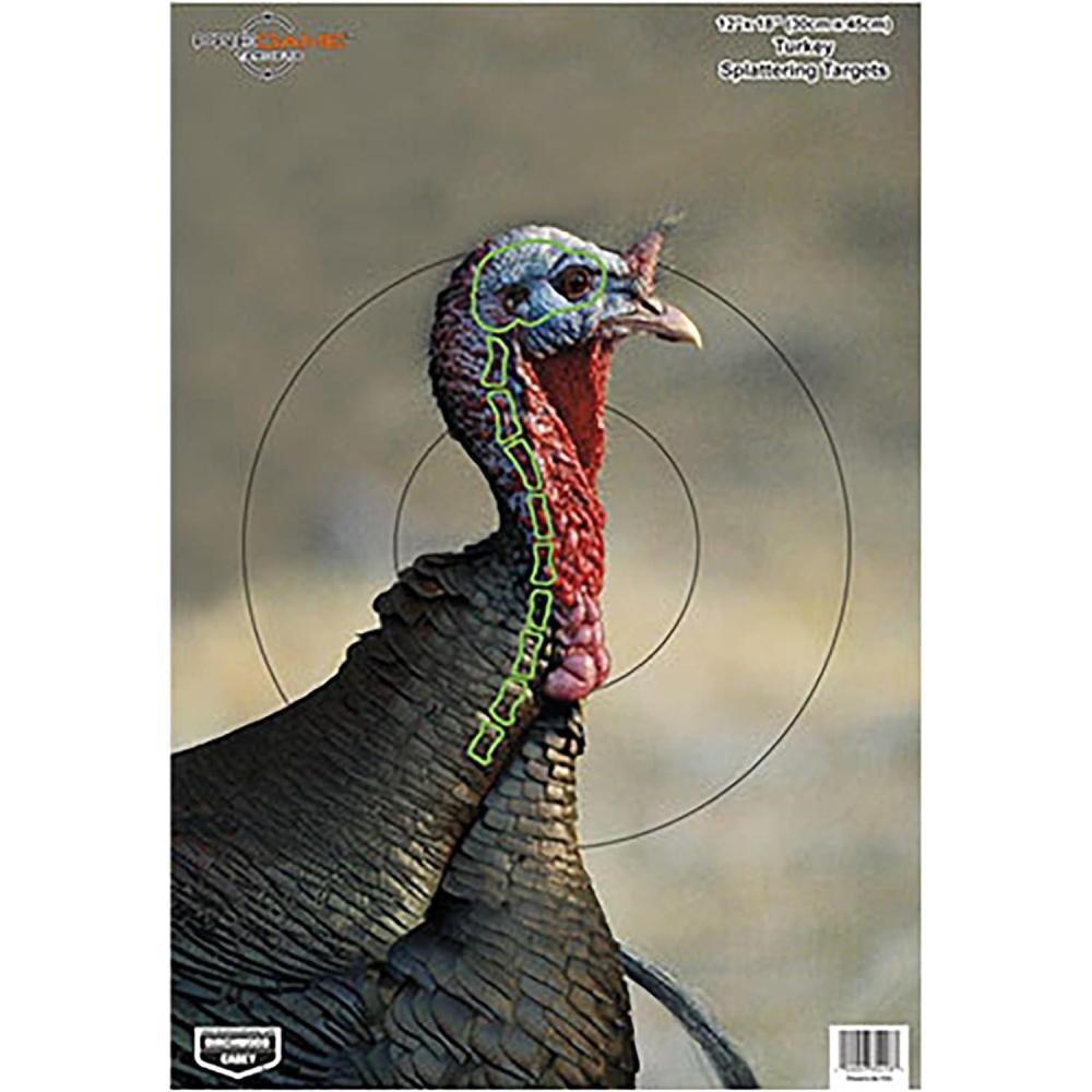 image:imageBirchwood Casey Pregame 12 x 18 Paper Shooting TargetsTurkey