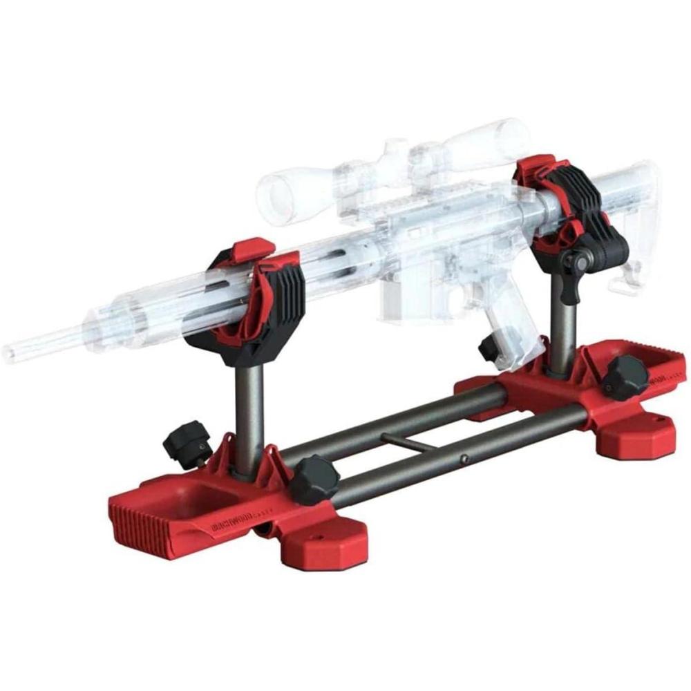 image:imageBirchwood Casey Securelock Durable Adjustable Gun Vise with Steel Frame NonSlip Leveling Feet amp Top Mounting Provisions