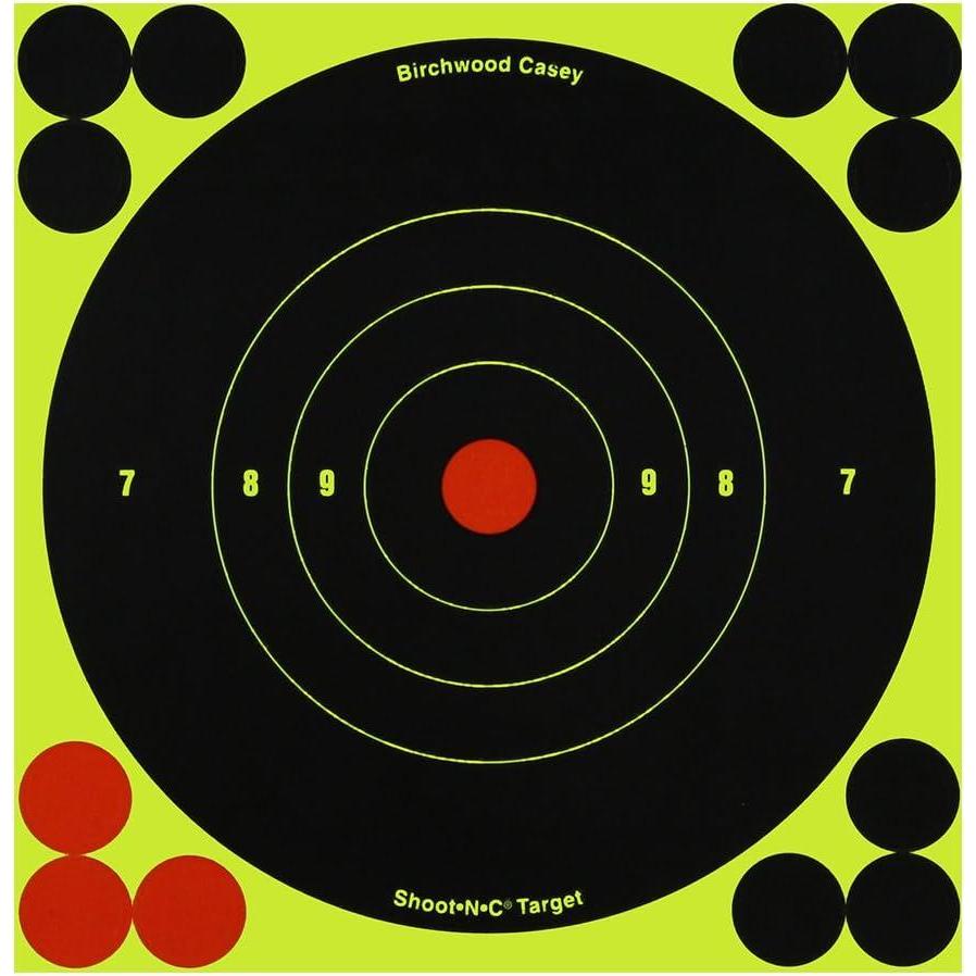 image:imageBirchwood Casey ShootNC 6 Bullseye Paper Shooting TargetBullseye