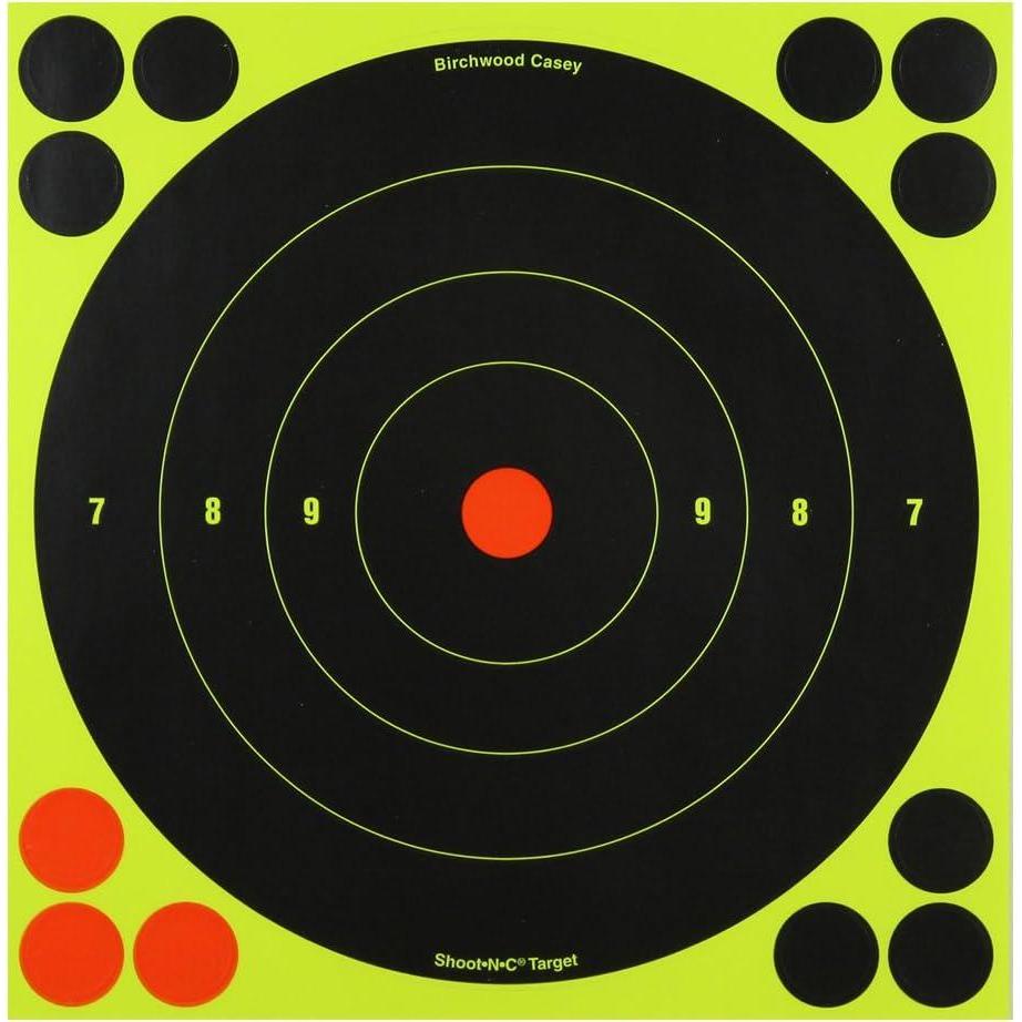 image:imageBirchwood Casey ShootNC 8 Bullseye Paper Shooting TargetBullseye