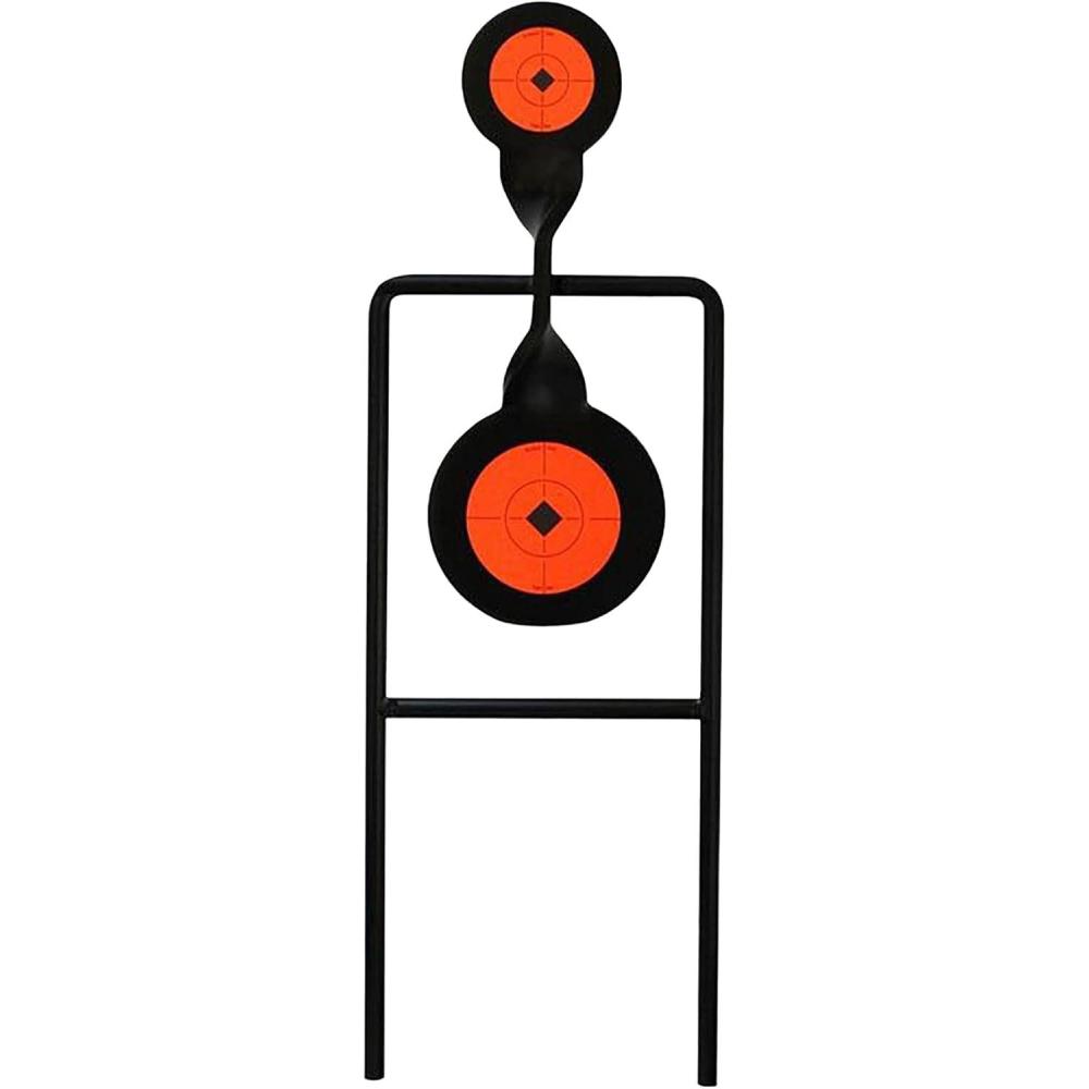 image:imageBirchwood Casey World of Targets EasytoUse Durable Steel Spinner Target with High Visibility Target Spots for MaintenanceFree RifleHandgun ShootingOne Size