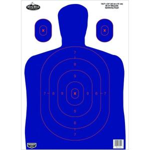 image:imageBichwood Casey Dirty Bird 165 x 24 Paper Shooting Targets 3 CountBlueOrange Silhouette
