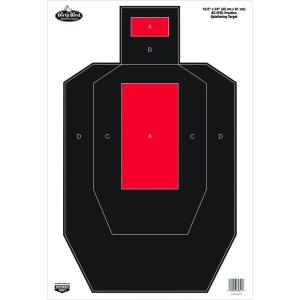 image:imageBichwood Casey Dirty Bird 165 x 24 Paper Shooting Targets 3 CountIPSC Practice