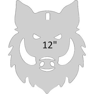 image:imageBirchwood Casey 1Hole AR500 Silhouette Target 38 Thick Metal Shooting TargetsBoars Head
