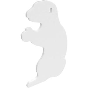 image:imageBirchwood Casey 1Hole AR500 Silhouette Target 38 Thick Metal Shooting TargetsGopher