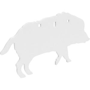 image:imageBirchwood Casey 3Hole AR500 Silhouette Target 38 Thick Metal Shooting TargetsBoar