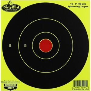 image:imageBirchwood Casey 6 Dirty Bird Paper Bullseye Shooting Targets6  100 BULLSEYE TARGETS