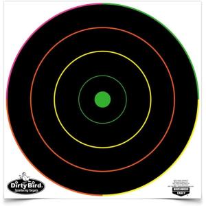 image:imageBirchwood Casey Dirty Bird 12 Bullseye Paper Shooting TargetsMultiColor Bullseye