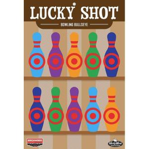 image:imageBirchwood Casey Dirty Bird 12 X 18 Lucky Shot Bowling PINS  6 Sheets