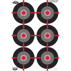 image:imageBirchwood Casey Dirty Bird 12 x 18 Multiple Bullseye Paper Shooting Targets100 Count