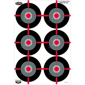 image:imageBirchwood Casey Dirty Bird 12 x 18 Multiple Bullseye Paper Shooting Targets8 Count