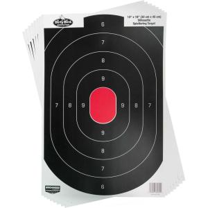 image:imageBirchwood Casey Dirty Bird 12 x 18 Paper Silhouette Shooting Targets12x18 Sil 8pk