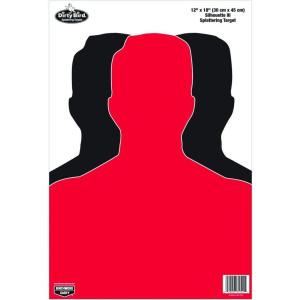 image:imageBirchwood Casey Dirty Bird 12 x 18 Paper Silhouette Shooting TargetsSilhouette III