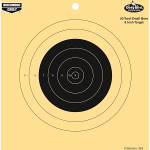image:imageBirchwood Casey Dirty Bird White Splattering Bore Reactive Targets for Indoor and Outdoor Use 8 50 Yard Small BORE  25 Targets8