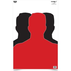 image:imageBirchwood Casey EZEScorer 23 x 35 Paper Shooting Targets52Card ShootUp