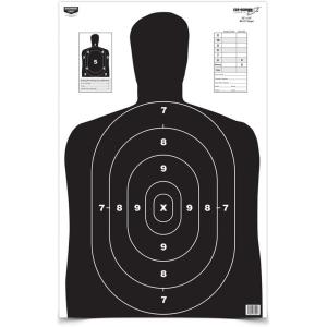 image:imageBirchwood Casey EZEScorer 23 x 35 Paper Shooting TargetsBlack