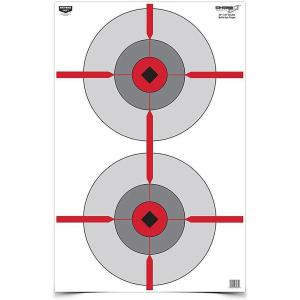 image:imageBirchwood Casey EZEScorer 23 x 35 Paper Shooting TargetsDouble Bullseye