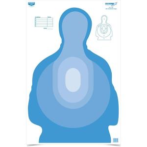image:imageBirchwood Casey EZEScorer 23 x 35 Paper Shooting TargetsTransitional Blue