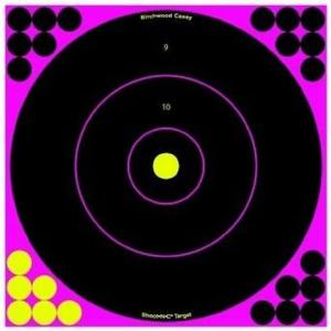 image:imageBirchwood Casey ShootNC 12 Targets Adhesive See Hits Instantly100 Pink