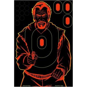 image:imageBirchwood Casey ShootNC 12 x 18 Intruder Paper Shooting Target5 Count