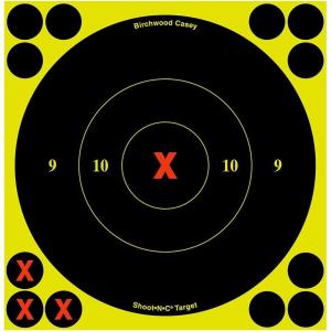 image:imageBirchwood Casey ShootNC 6 Bullseye Paper Shooting Target6  60 Targets  720 Pasters