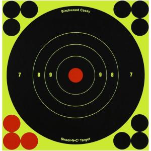 image:imageBirchwood Casey ShootNC 6 Bullseye Paper Shooting TargetBullseye
