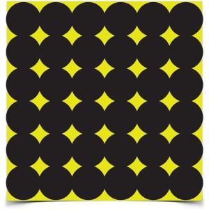 image:imageBirchwood Casey ShootNC Paper Shooting Target Pasters 432 TotalShootNC 1 Black Repair Pasters for Shooting Targets