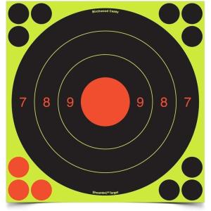 image:imageBirchwood Casey ShootNC Targets 8 Bullseye 6 Targets  24 Pasters