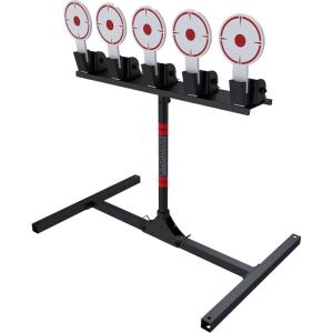 image:imageBirchwood Casey Spring Loaded SelfResetting Metal Shooting Targets with Plate Rack5 Spring