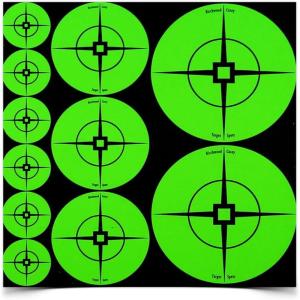 image:imageBirchwood Casey Target Spots Assorted Sizes to Extend Shooting Target UsageGreen