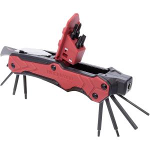 image:imageBirchwood Casey Universal Gun MultiTool  Durable Versatile Compact Portable Gunsmithing 14in1 Tool  Bits Bit Driver Multiple Wrenches Knife amp Pin Punch IncludedUniversal