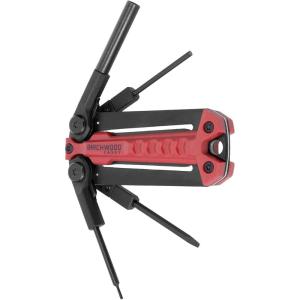 image:imageBirchwood Casey Universal Gun MultiTool  Durable Versatile Compact Portable Gunsmithing 14in1 Tool  Bits Bit Driver Multiple Wrenches Knife amp Pin Punch IncludedGlock