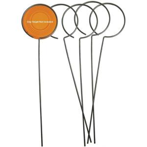image:imageBirchwood Casey Wire Clay Target Holders for Shooting Practice  Lightweight Portable Easy to Use 10 High Wire Frame Holders  5 Pack