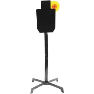 image:imageBirchwood Casey World of Targets Handgun Rifle Shooting Training Hostage Silhouette with AR500 Paddle TargetMulti